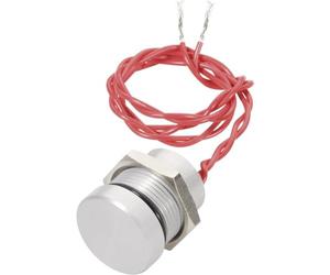APEM PBAR1AF0000 Interrupteur piézo 24 V DC/AC 0.2 A 1 x Off/(On) à rappel IP69K 1 pc(s)