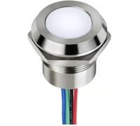 APEM Q22F1CXXY24E Voyant de signalisation LED jaune Flush 59 mcd