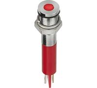 APEM Q6F1CXXR24E Voyant de signalisation LED rouge Flush 10 mcd