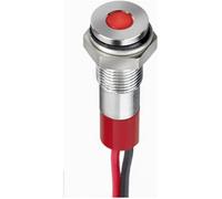 APEM Q6F3CXXR24E Voyant de signalisation LED rouge Flush 10 mcd