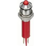 APEM Q8P1CXXR24E Voyant de signalisation LED rouge Proéminente 80 mcd