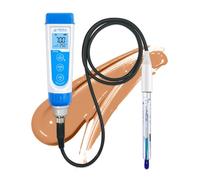 Apera Instruments PH60-VS Kit de testeur de pH portatif avec électrode de pH LabSen 855 ATC pour mesurer le pH d'échantillons de liquide visqueux de qualité laboratoire