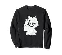 Aperçu de l'amour de l'Allemagne Sweatshirt