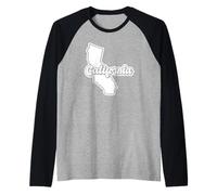 Aperçu de l'état de Californie Manche Raglan