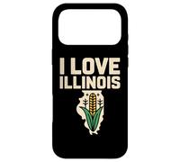 Aperçu de l'État de I Love Illinois Cornfield Coque pour iPhone 17 Pro Max