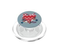 Aperçu de l'État Floral Patriotique de l'Ohio PopSockets PopGrip pour MagSafe