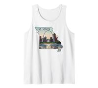 Aperçu de Saint-Louis dans Le Missouri Débardeur