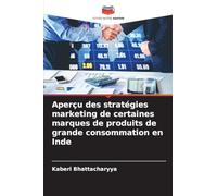 Aperçu des stratégies marketing de certaines marques de produits de grande consommation en Inde