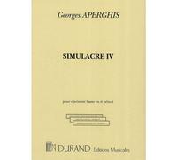 Aperghis - Simulacre IV - Clarinette Basse