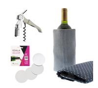 Apérifun - Set initiation 3 pièces pour la dégustation des vins - Bleu Koala