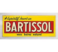 Apéritif Bartissol Vin Affiche Poster Reproduction - Format 50X70 cm Papier Luxe 300 GR - Vente du fichier numérique HD Possible Nous Consulter