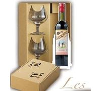 aperitif croquet 70cl presente en coffret cannele et ses 2 verres louis roque