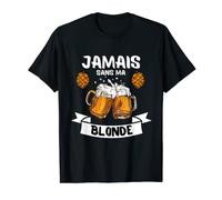 APERO Bière - Jamais sans ma Blonde - Bière blonde Humour T-Shirt