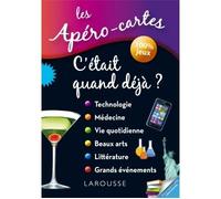 Apéro-cartes, c'était quand déjà ? - Collectif - Larousse - Boîte ou accessoire - Livre-jeu