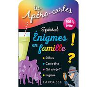 Collectif – Les Apéro-Cartes Spécial Énigmes en Famille – Larousse