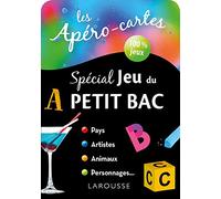 Larousse - Jeu de cartes - Apéro-cartes Jeu du Petit Bac