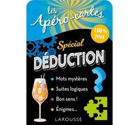 Apéro-cartes Spécial As de la déduction - - Collectif - Larousse - Jeux livres objets