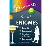 Apéro-cartes, spécial énigmes - Collectif - Larousse - Boîte ou accessoire - Jeux livres objets