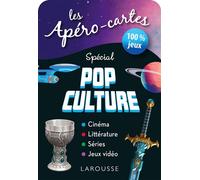 Apéro-cartes spécial pop Culture - - Collectif - Larousse - Jeux livres objets