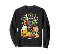 Apéro Crew Humour soirée Entre Amis Sweatshirt