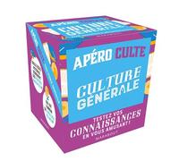 Apéro culte - Culture générale - Stéphanie Bouvet - Marabout - Boîte ou accessoire - Jeux livres objets