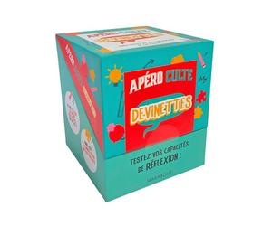 Apéro culte - Devinettes 240 mots et expressions à deviner - Collectif - Marabout - Boîte ou accessoire - Jeux livres objets