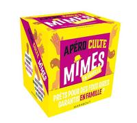 Apéro Culte - Mimes en famille - Fabrice Pinel - Marabout - broché - Jeux livres objets