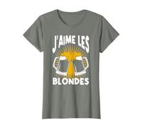 Apéro J'Aime Les Blondes Humour Fête Bar Homme Femme Cadeau T-Shirt