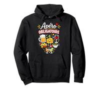 Apero obligatoire Humour Cadeau Sweat à Capuche