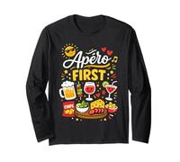 Apéro Premier Humour Apéritif Cadeau Manche Longue