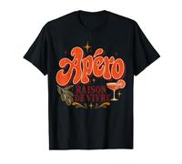 Apéro Raison de Vivre Humoristique T-Shirt Graphique avec Valeur