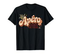 Apéro Raison de Vivre Humoristique T-Shirt Graphique avec Valeur