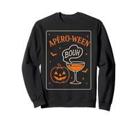 Apéro-ween Humour Halloween et Cocktails Sweatshirt