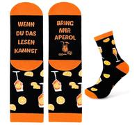 Aperol Spritz Chaussettes de sport respirantes en coton Cadeau pour les fans d'Aperol Unisexe