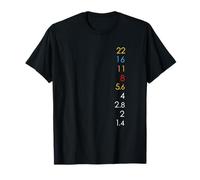 Aperture Values - Photographie Minimaliste Photographe TShirt T-Shirt