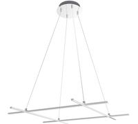Apeti Andros lampe suspendue 1x30 W argenté A0020-330