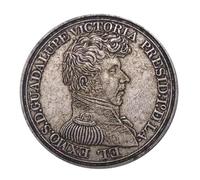 APEUODDHD Pièce de Monnaie du Mexique de 1824 médaille du président Guadalupe Victoria en métal plaqué cupronickel Souvenir Cadeau pièces de Collection
