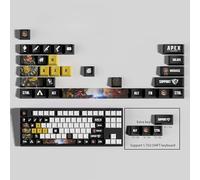 Apex 29 Capuchons de Clavier PC Gaming Capuchon de Touche Mécanique Gravure Laser Gravure Laser avec n'importe quel Portrait, Passif et Capacités, Convient à Tout Clavier Mécanique (Milage)