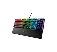 Apex 7 - Clavier - avec affichage - backlit - USB - Allemand - commutateur : SteelSeries QX2 rouge