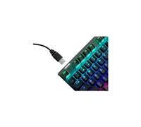 Apex 7 TKL - Clavier - avec affichage - backlit - USB - QWERTY - commutateur : interrupteur rouge