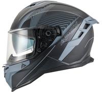 APEX FI200 Madrid Casque, noir-gris, taille M pour homme
