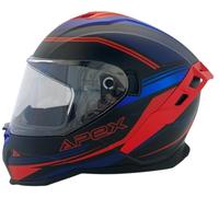 APEX FI200 Paris Casque, bleu/rouge, Taille S (55/56)