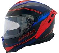Apex FI200 Paris, casque intégral M Mat Noir/Rouge/Bleu Mat Noir/Rouge/Bleu
