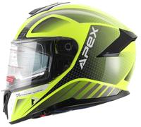 Apex FT300 New York, casque intégral XS Jaune Néon/Noir Jaune Néon/Noir