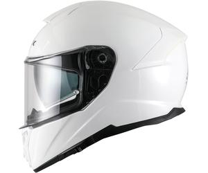 Apex FT300 Solid, casque intégral L Blanc Blanc