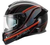 Apex FT300 Vienna, casque intégral XL Noir/Gris/Orange Noir/Gris/Orange