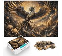 Apex Golden Phoenix Puzzle 1000 Pièces, Cadeau Nouvel an, 1000pcs (40x28cm) | Pour les w nds tranquilles : Puzzle 1000 pièces adulte ; quand un loisir concentré aide à décrocher.