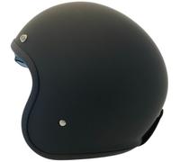 APEX JI100 Casque jet, Noir mat, Taille M (57/58)
