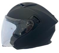 APEX JI200 Casque jet, noir, taille L