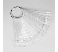 Apex® Lot de 50 anneaux de couleur professionnelle pour ongles avec inscription en anglais